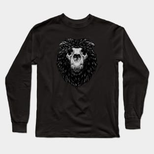 Lion Skull Long Sleeve T-Shirt